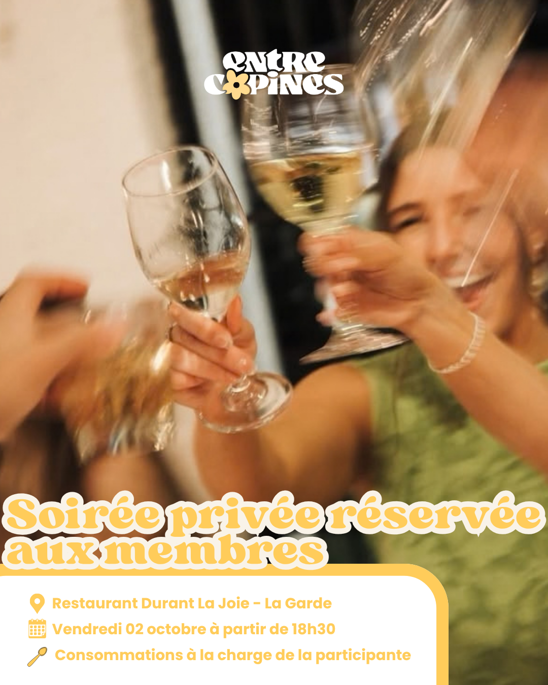 SOIRÉE PRIVÉE RÉSERVÉE AUX MEMBRES